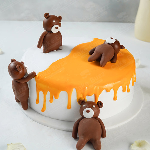 Grizzly Bear Wedding Cake Topper-bear-brown Bear-wedding Cake - Etsy Denmark