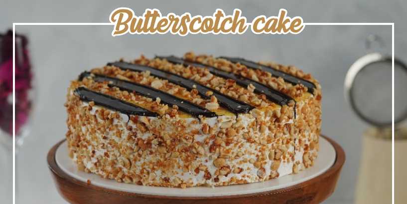 Butterscotch-cake