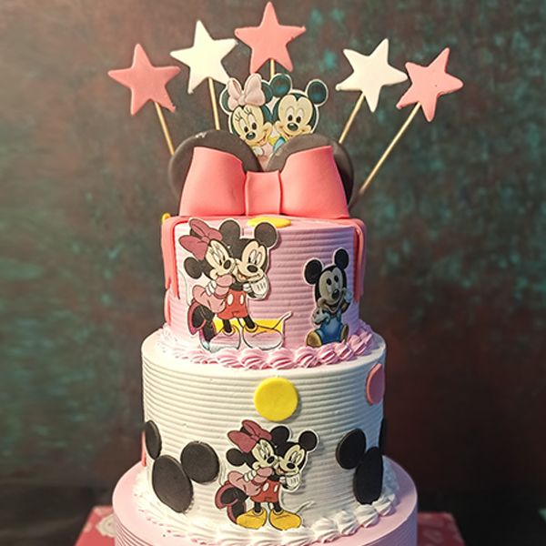 Order Disney Mickey Poster Cake Online Price Rs949  FlowerAura