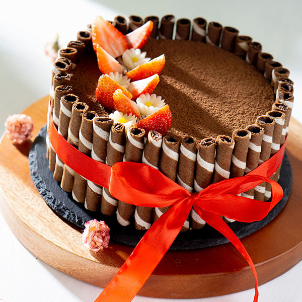 Order One Kg Round creamy choco truffle cake at ₹599 Online From Unrealgift-sgquangbinhtourist.com.vn